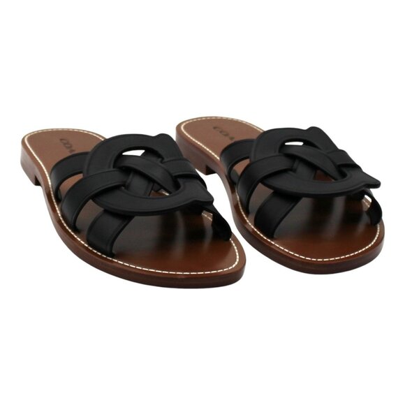 Coach Issa "C" Emblem Slide Sandals - Picture 2 of 9
